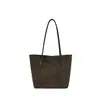 Bolso Tote de Viaje para Mujer 2026 Diseño de Nicho Estilo Coreano Moda Retro Estampado de Leopardo Gran Capacidad Bolso de Hombro