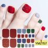 YMZ148-166 20 Años Pegatinas para Pies Nuevas Pegatinas para Manicura Pegatinas para Pies 22 Pegatinas Pequeñas Pegatinas Impermeables para Uñas Pegatinas para Uñas de los Pies