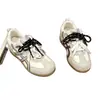 Zapatillas deportivas retro alemanas de suela gruesa para mujer, nuevo modelo otoño 2026, de malla transpirable, versátiles, de suela blanda, zapatillas casual blancas