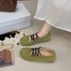 Novos sapatos femininos elegantes estilo francês 2026, sapatos de outono e primavera retrô elegantes para mulheres