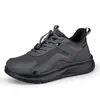 Nuevos Zapatos para Caminar Ligeros con Absorción de Impactos Talla Grande Transfronterizos Otoño/Invierno Comercio Exterior AliExpress Zapatos para Hombres Mujeres Personas Mayores Zapatos Deportivos para Caminar