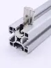 Accesorios para perfiles de aluminio, ranura en ángulo recto de aluminio, ranura de esquina empotrada para perfil de aluminio, ranura de esquina estándar europeo 3030, se puede equipar con tornillos