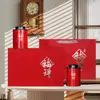 Caja de Empaque para Té de Media Libra, 0.5 kg Cajas Vacías Universales, Lata de Té Negro, Caja de Regalo Vacía para Té Verde