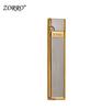 Zorro encendedor de queroseno largo cuerpo delgado compacto DIY encendedor de regalo para hombre de alta gama venta al por mayor marea