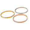 Pulseira de aço titânio concha luz luxo nicho colorida Dourado requintado popular popular online k ouro Alto senso pulseira feminina banhada a ouro moda