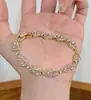 Romántico en su Máxima ExpresiónPulsera Brillante de Diamantes de Colores Estrellados de Ensueño, Estilo Coreano, Suave y Elegante, Accesorio de Moda Versátil para el Viaje Diario