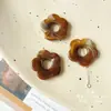 Venta al por mayor transfronteriza europea y americana de Collares, Pendientes, Colgantes para Bolsos y Accesorios de Joyería Flor de Cinco Pétalos Ecológica de Acrílico para Manualidades DIY