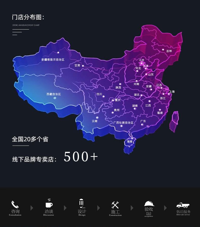 门店分布图