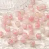Contas de vidro jade dupla tonalidade explosão contas para pulseira DIY feitas à mão contas soltas acessórios decorativos atacado