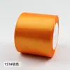 Cinta de Color Sólido de 8 cm Cinta de Satén Cinta de Colores para Empaque de Cajas de Regalo Lazo de Cinta Cinta para Ramo de Flores Cinta para Decoración de Pasteles Estilo Japonés y Coreano