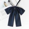 Jk Gravata Borboleta Lisa de Cabo Longo Estilo Japonês Uniforme de Marinheiro Camisa de Estudante Acessório Gravata Borboleta Vermelha Gola de Formatura Flor