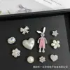 Adecuado para Zuecos Cs Accesorios Desmontables DIY Zapatos Alice Flor Brillo Diamante Accesorios de Hebilla de Zapato de Gama Alta Venta al por Mayor