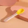 Cuchara para mascotas, cuchara para comida de gato, mango de madera, silicona, grado alimenticio, para alimentar gatitos con comida húmeda y fresca, accesorios para mascotas