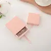 Caja de suspensión de joyería al por mayor, caja de película de PE, caja de joyería antioxidante, caja de exhibición transparente para almacenamiento, pulsera, pendientes y anillos