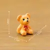 Fábrica de Artesanías Chenjun Adornos para Paisaje en Miniatura con Musgo Set de Figuritas de Osos Lindos Decoraciones de Ensamblaje DIY