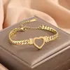 Pulsera Nueva de Acero de Titanio que No se Desvanece para Mujer, Joyería de Mano Versátil Estilo Ins, Pulsera de Moda para Niñas, Gama Alta