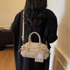 Bolso de Textura de Alta Gama para Mujer 2025 Nuevo Retro Versátil Bolso de Hombro Bolso Bandolera para Viaje Bolso de Mano Boston