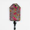 Bolsa Floral Ecológica Bolsa de Ombro Bolsa de Mão Supermercado Grande Capacidade Impermeável Gancho de Cinto Modelo de Telefone Celular Dobrável Bolsa de Compras