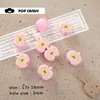 Manzana Roja Manzana Rosa Agujero Pájaro Pingüino Estrella de Cinco Puntas Accesorios para Joyería DIY Cadena para Teléfono Móvil con Cuentas Llavero Cuentas Sueltas