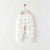 Calça de Velcro de Outono para Bebê Cintura Alta Proteção da Barriga Algodão Abertura Roupas Quentes para Bebê Calças Quentes para Recém-nascidos para Outono e Inverno