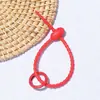 Corda de Silicone Colorida Argola de Mola Fivela de Pendurar DIY Joias Pendurar Joias Boneca de Pelúcia Cordão Chaveiro Tira de Amarração