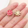 Pendente Pingente Gota de Óleo Flor Rosa Rosa Margarida Rosa Tulipa Rosa Brincos Pulseira Acessórios de Joia DIY Atacado