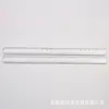 Régua plástica transparente de 50cm régua de desenho régua plástica régua de 50cm venda direta da fábrica