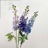 Flores artificiales con Yang delphinium violeta 3D chidra modelo de casa habitación hotel fotografía de boda accesorios flores falsas