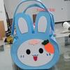 Bolsa de Regalo de Conejito de Dibujos Animados Bolsa Pequeña de Fieltro para Muñeca Infantil Bolsa de Regalo Bolsa de Regalo de Cumpleaños Luna Llena Bolsa de Regalo de Gama Alta