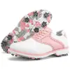 Zapatos de Golf Profesionales para Mujer Thestron 36-43 Zapatos de Cuero Brogue Golf Casual de Negocios