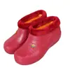 Botas de Nieve de Terciopelo de Invierno para Hombres y Mujeres Botas Cálidas de Algodón Carro de Lavandería Lavado de Ropa Cocina Higiénicas Impermeables Botas de Lluvia Zapatos de Trabajo para Cocina