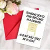 Set de Envolvente para Tarjeta de Felicitación de Confesión de Pareja y Familia, Estilo Nuevo Transfronterizo, Tarjeta Plegable Grande para Mensajes, Pedido Mínimo de 10 Juegos