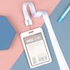 Juego de tarjetas acrílicas transparentes Youhe tarjeta escolar para estudiantes listado personalizado tarjeta de oficina cordón tarjeta de trabajo venta al por mayor