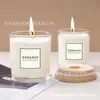Frasco de Velas Clásico 8090 Taza de Vela de Aromaterapia Taza de Vela de Vidrio Contenedor de Velas