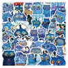 Pegatinas de Rollo de Grupo Femenino Kpop Hunter 500 Pegatinas de Sellado Papelería Periférica para Manualidades Cinta de Película de Corte Decoración de Equipaje
