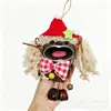Muñeca de cáscara de nuez, muñeca de campana de agua, amuleto para bolso DIY hecho a mano, colgante lindo y peculiar, decoración para coche, popular en zonas escénicas