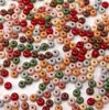 Contas de Ábaco Coloridas Sólidas Esmaltadas Contas de Amendoim Contas Soltas Materiais para Pulseira Colar Joias DIY Feito à Mão