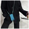 Ins Style Tela Cheia Roxo Borboleta Apple 16promax Cordão Capa de Telefone para iPhone15 Crossbody Full Bag