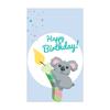 Paquete de 50 hojas de tarjetas de cumpleaños pequeñas y creativas, tarjetas de decoración para fiestas de cumpleaños y regalos.