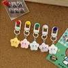 Lindo llavero suave de rubor con forma de estrella de cinco puntas colgante corazón de chica ins accesorios para regalo de pareja de estudiantes amigas lote