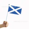 Copa de Europa Copa del Mundo Bandera Pequeña de Manivela Gran Elección Bandera de los Diversos Aficionados al Fútbol Decoración de Bares Fabricantes Venta al Por Mayor Bandera para Agitar a Mano