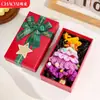 Enfeites de Árvore de Natal de Tricô Mais Vendidos no Exterior, Decorações de Natal Criativas de Crochê e Enfeites de Natal Festivos