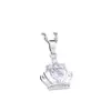 Collar con Colgante de Joyería Transfronteriza para Mujer con Corazón Incrustado de Diamantes Cadena de Clavícula Princess Dream Colgante de Joyería para Cumpleaños y Día de San Valentín Chino