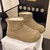 Botas de algodón estilo Northeastern 2026, botines, cálido diseño nuevo, botas de nieve de cuero suave engrosado para mujer, con forro de pelo y suelas gruesas, colección de invierno