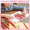 Virutas de Madera Tallada Creativas para el Día de San Valentín Transfronterizo Colgantes de Decoración Navideña para el Hogar Hechos a Mano para Niños con Graffiti DIY