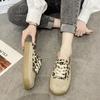 Zapatos de Pescador para Mujer Zapatos Planos Zapatos de Lona Verano Nuevos Combinan con Todo Zapatillas Baotou Ropa de Exterior para Mujer Zapatos sin Cordones Populares en Internet de una Sola Capa