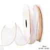 Cinta de Color Sólido Hongping Cinta para Hornear Marcador de Libros DIY Trenzado de Cabello Lazo Cinta de Satén Hecha a Mano 0.3cm Pastel Dulce