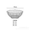 Tazón de Vidrio, Estilo Minimalista, Vajilla Estilo Japonés, Especial para Postres y Gelatina de Hielo, Tazón de Arroz para el Hogar, Tazón para Ensalada de Frutas, Resistente al Calor