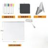 Quadro de Desenho Infantil Grande DIY Acrílico Luminoso para Estudantes Fácil de Limpar Sem Poeira Escrito à Mão Brinquedos Educativos Conjunto de Lousa