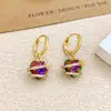 Collar con Flores de Colores y Diseño de Corazón, Accesorios de Collar Corazón del Océano para Mujeres, Temperamento de Lujo Ligero, Regalo Versátil para Mejor Amiga